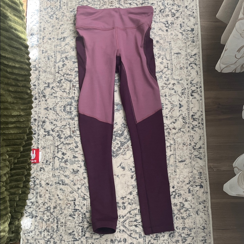 Leggings Color block high waisted full length